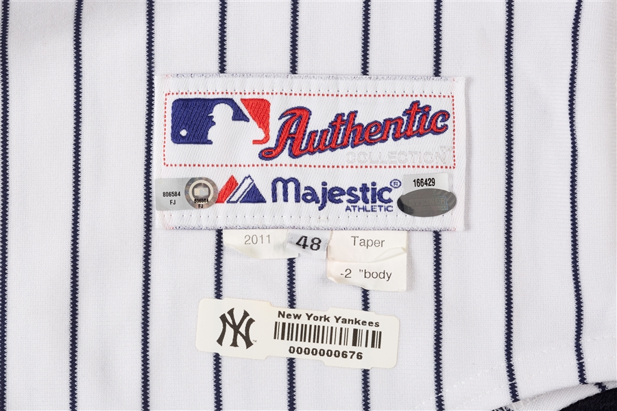 David Robertson 2011 Yankees Game-Used Jersey (MLB) (Steiner)