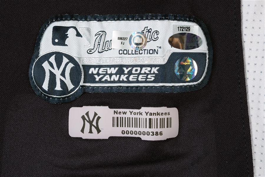 Ivan Nova 2011 Yankees Game-Used Batting Practice Jersey (MLB) (Steiner)