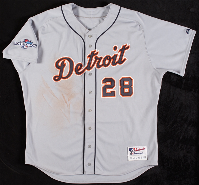 Prince Fielder 2013 Tigers Game-Used Postseason Jersey (Photomatched to ALCS Game 6)