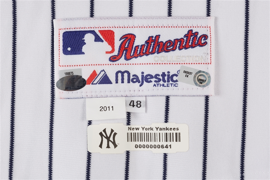 Joe Girardi 2012 Yankees Game-Used Opening Day Jersey (MLB) (Steiner)
