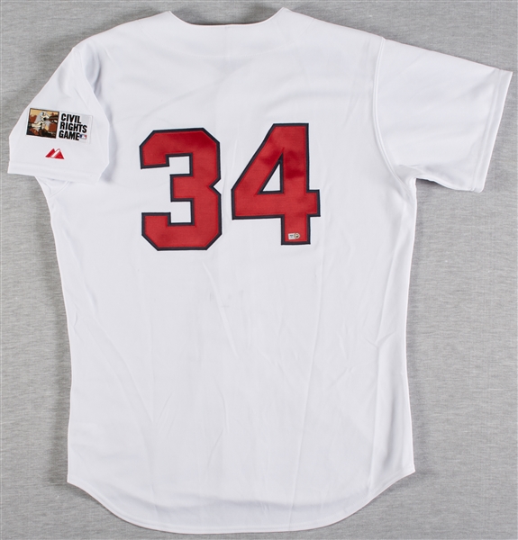 Homer Bailey 2010 Reds Civil Rights Game-Used Jersey (MLB) (Steiner)
