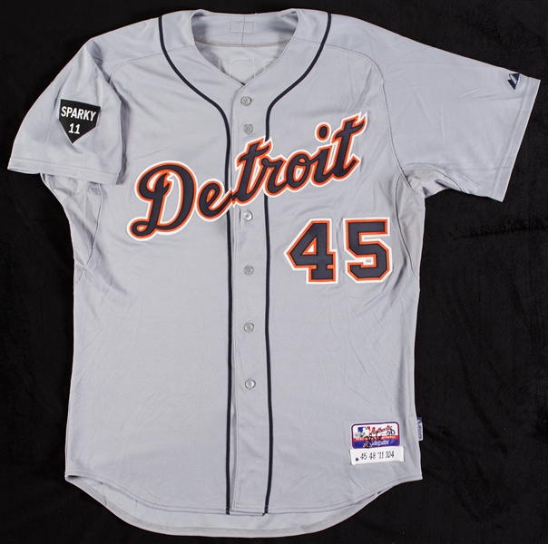 Ryan Perry 2011 Tigers Game-Used Jersey (MLB)