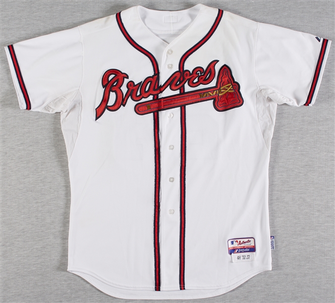 Michael Bourn 2012 Braves Game-Used Jersey (MLB)