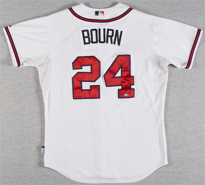 Michael Bourn 2012 Braves Game-Used Jersey (MLB)