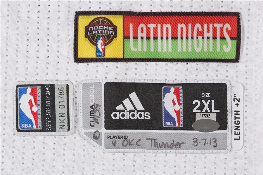 Chris Copeland 2012-13 Knicks Game-Used Latin Nights Style Jersey (Steiner)