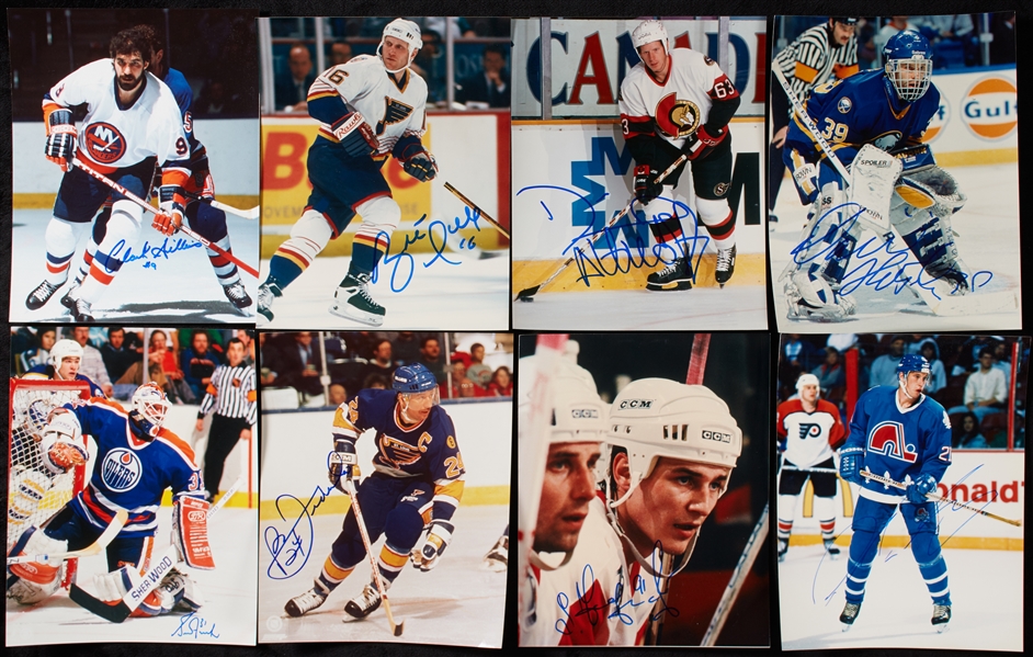 Signed Hockey 8x10 Photo Hoard (242)
