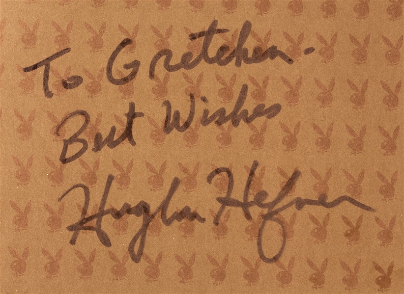 Hugh Hefner Signed Books Pair (2) (BAS)