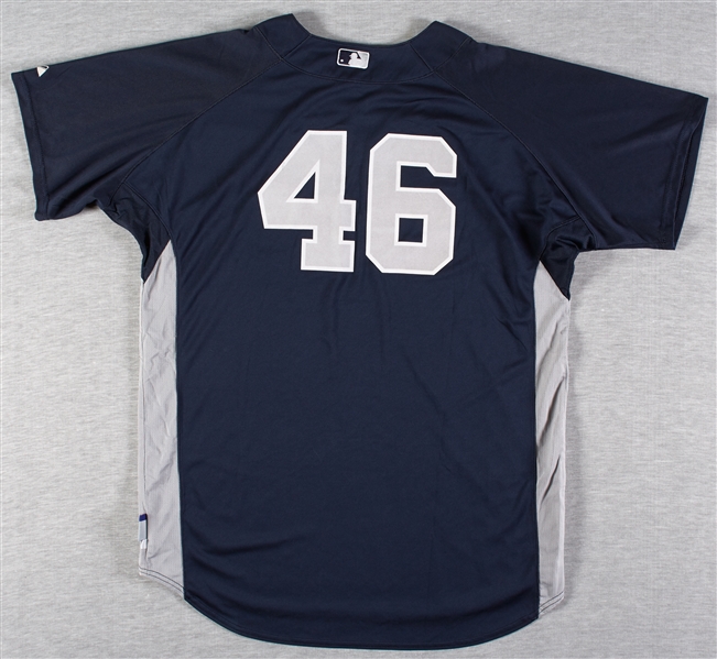 Andy Pettitte 2010 Yankees Game-Used Batting Practice Jersey (MLB)
