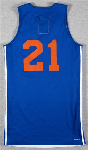 Iman Shumpert 2011-12 Knicks Game-Used Reversible Practice Jersey (Steiner)