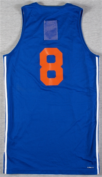 J.R. Smith 2011-12 Knicks Game-Used Reversible Practice Jersey (Steiner)