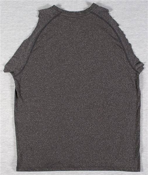 Carmelo Anthony 2012-13 Knicks Game-Used Sleeveless Warmup Shirt (Steiner)