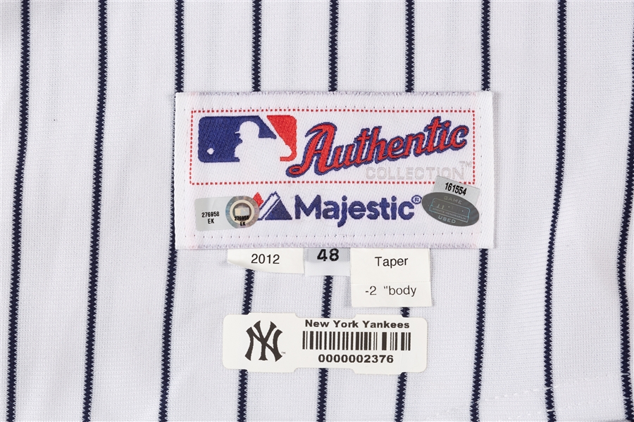 David Robertson 2012 Yankees Game-Used ALDS Jersey (MLB) (Steiner)