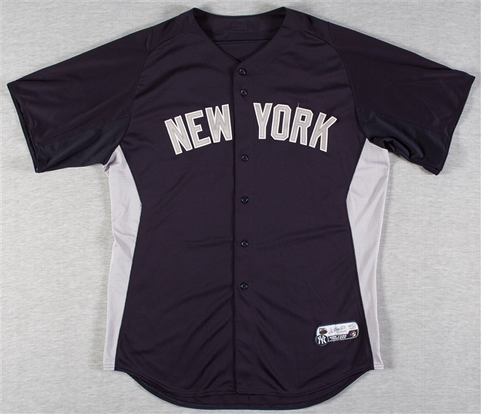 Raul Ibanez 2012 Yankees Game-Used Spring Training Jersey (MLB) (Steiner)