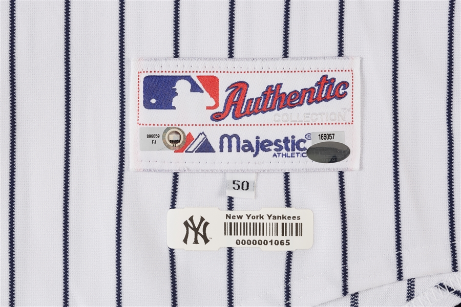 Phil Hughes 2011 Yankees Game-Used ALDS Jersey (Steiner) (MLB)