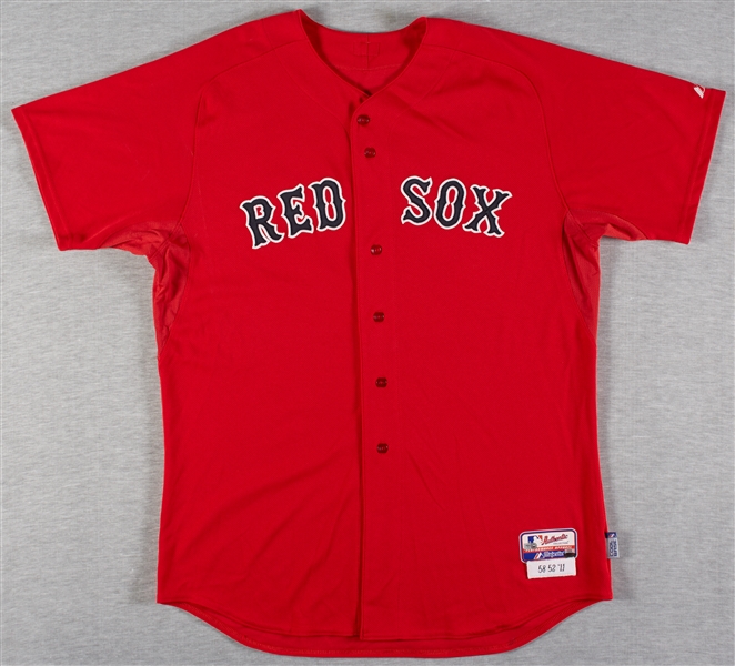 Jonathan Papelbon 2011 Red Sox Game-Used Jersey (MLB) (Steiner)