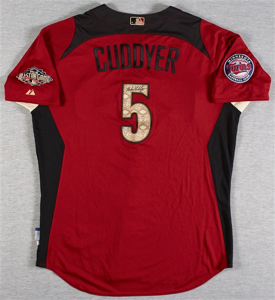 Michael Cuddyer 2011 Twins Game-Used Signed All-Star Batting Practice Jersey (MLB)