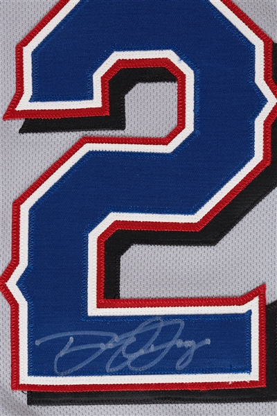 Darren O'Day 2011 Rangers Game-Used Signed Jersey (MLB)