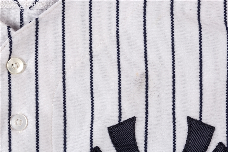 Nick Swisher 2012 Yankees Game-Used ALCS Jersey (MLB) (Steiner)