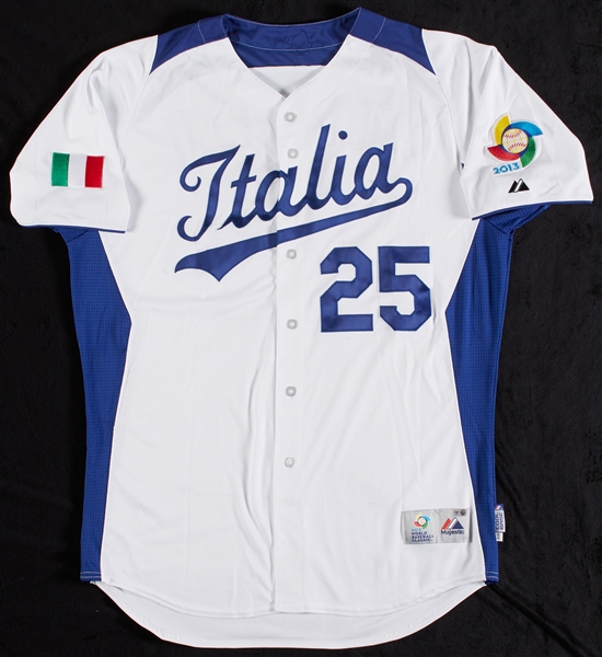 Chris Colabello 2013 Team Italy Game-Used World Baseball Classic Jersey (MLB)