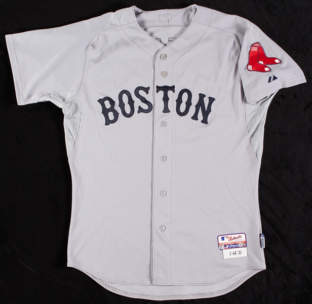 Eric Patterson 2010 Red Sox Game-Used Jersey (MLB) (Steiner)