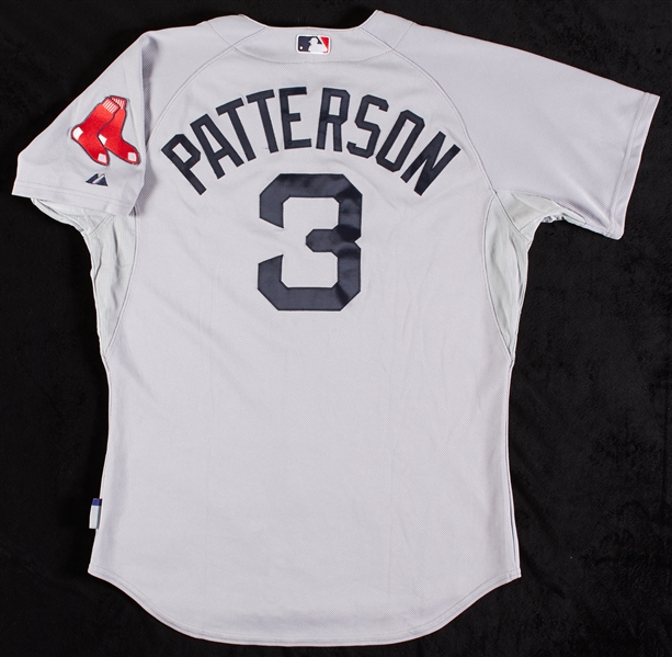 Eric Patterson 2010 Red Sox Game-Used Jersey (MLB) (Steiner)