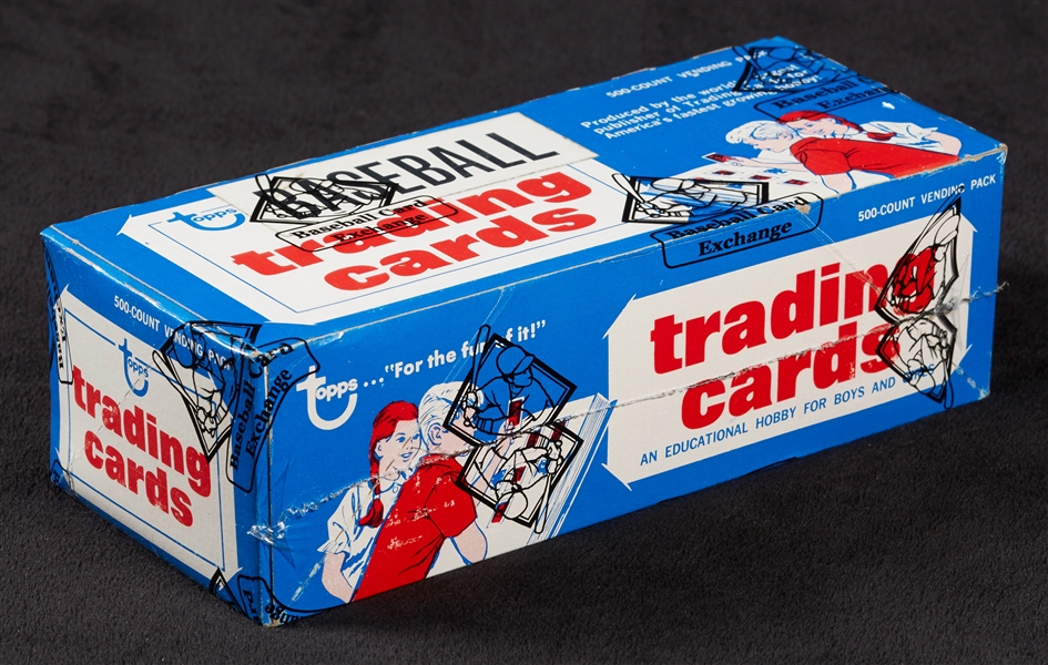 1975 Topps Baseball Vending Box (500) (Fritsch/BBCE)
