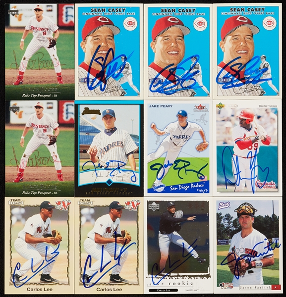 1990s In-Person Signed Baseball Card Hoard (5,000)