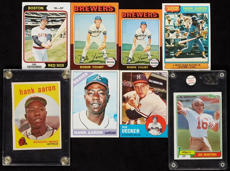 Huge Hoard Modern Baseball Sets and Wax, Plus Vintage HOFers, Stars (approximately 9,500 cards)