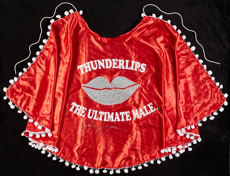 Hulk Hogan Signed The Ultimate Male Skirt (BAS)