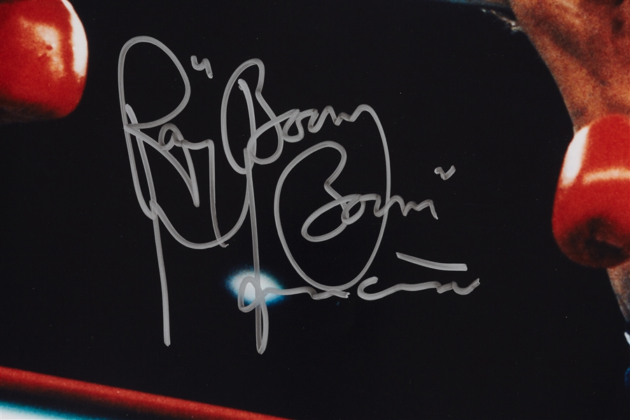 Mike Tyson, Boom Boom Mancini & Bobby Clarke Signed Photos (3) (JSA) (PSA/DNA)
