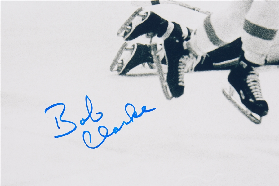 Mike Tyson, Boom Boom Mancini & Bobby Clarke Signed Photos (3) (JSA) (PSA/DNA)