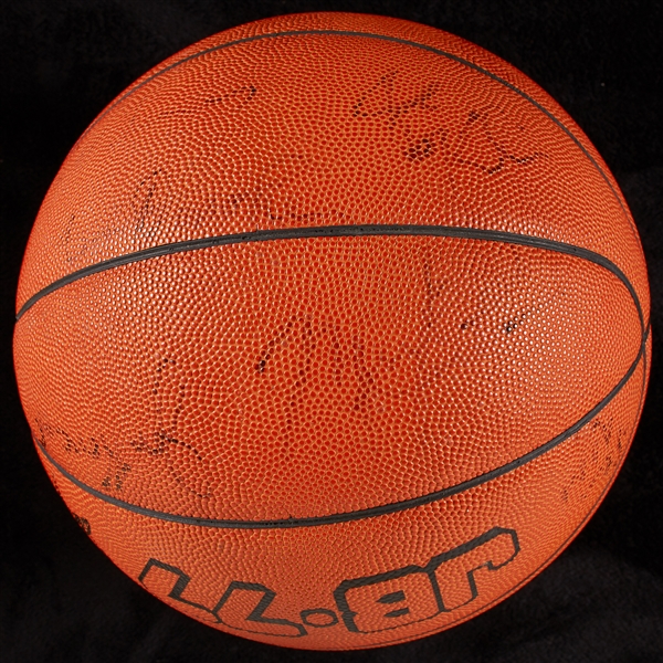 1984 US Olympic Basketball Team-Signed Basketball with Michael Jordan (14) (BAS)