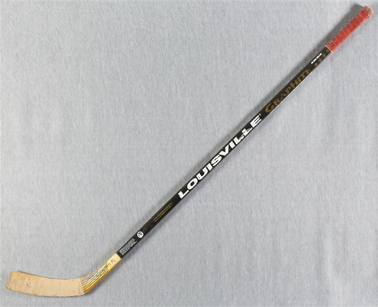 Steve Yzerman Game-Used & Signed Louisville Stick (BAS)