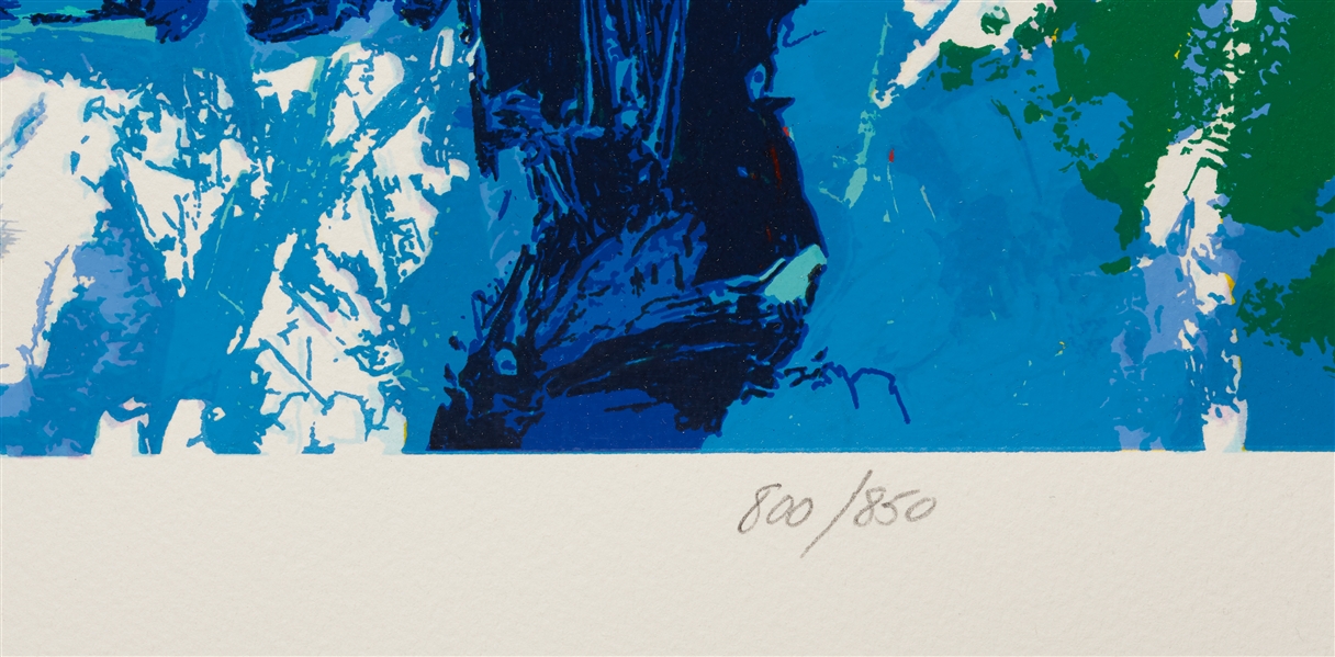 Muhammad Ali & LeRoy Neiman Signed Serigraph (800/850) (BAS)