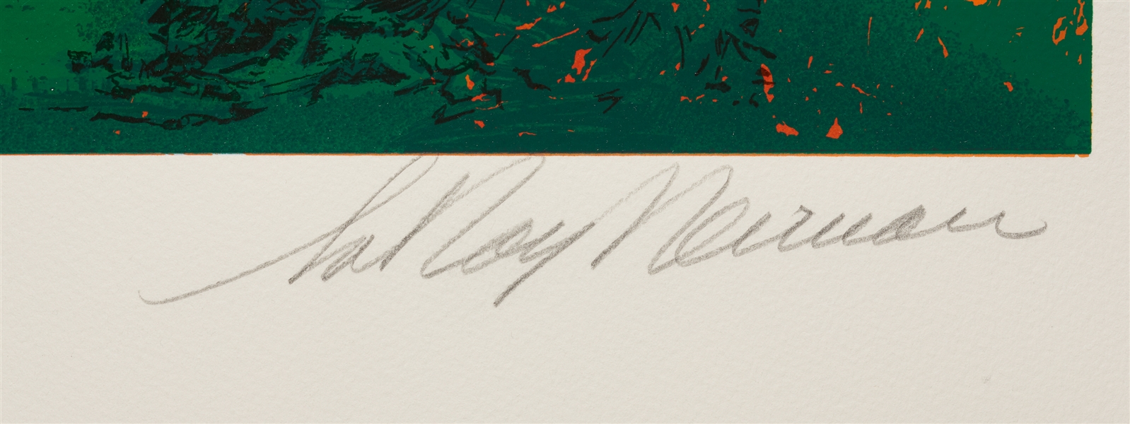Muhammad Ali & LeRoy Neiman Signed Serigraph (800/850) (BAS)