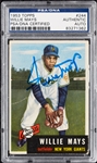 Willie Mays Signed 1953 Topps No. 244 (PSA/DNA)