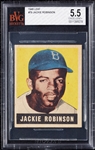 1948-49 Leaf Jackie Robinson RC No. 79 BVG 5.5