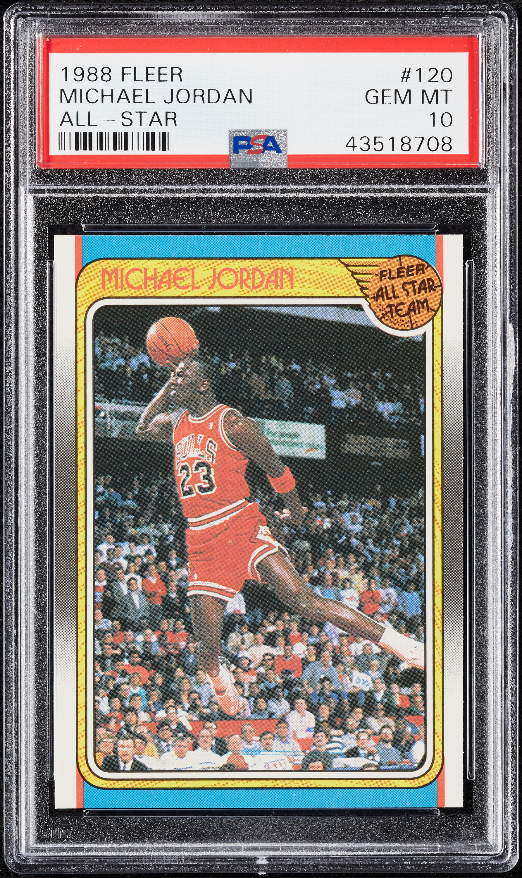 michael jordan 1988 fleer