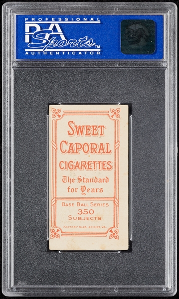 1909-11 T206 Ty Cobb Portrait Red Background (Sweet Caporal) PSA 5