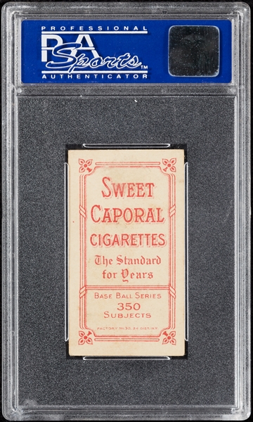 1909-11 T206 Cy Young Cleveland, Glove Shows (Sweet Caporal) PSA 5