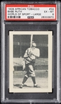1939 African Tobacco Babe Ruth World of Sport Large No. 34 PSA 6