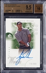 2001 SP Authentic Tiger Woods RC AUTO No. 45 (778/900) BGS 9.5 (AUTO 10)