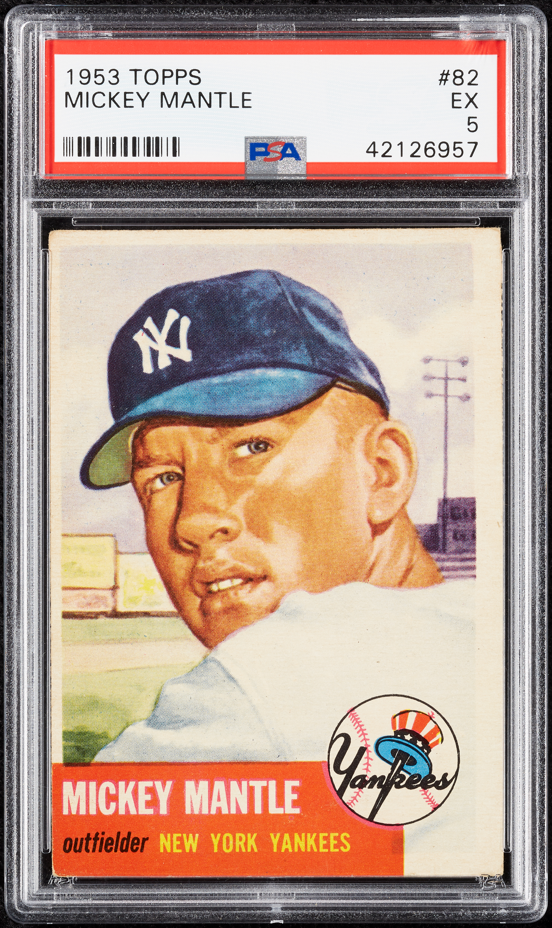 Lot Detail - 1953 Mickey Mantle New York Yankees Game-Used