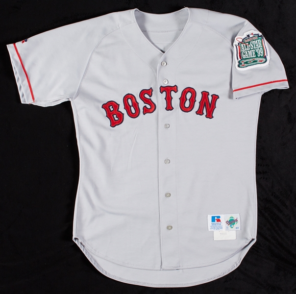 Pedro Martinez 1999 Red Sox Game-Worn Cy Young Season Road Jersey