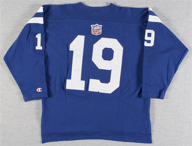 Johnny Unitas Signed Colts Throwback Jersey (BAS)