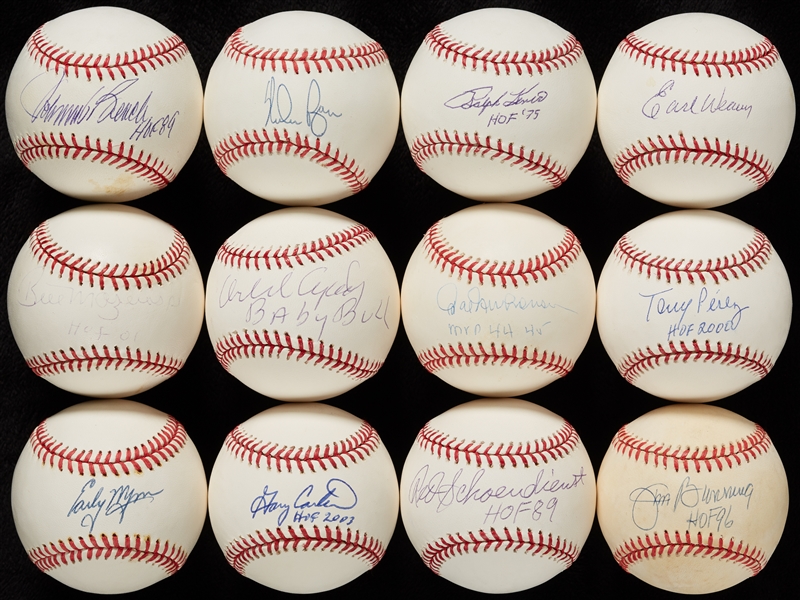 HOFer Single-Signed Baseballs (24)