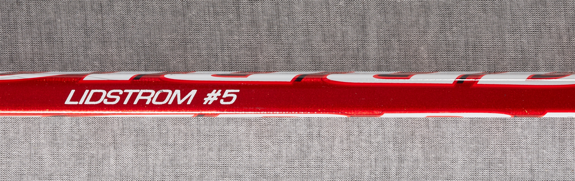 Nicklas Lidstrom Signed & Game-Used Warrior Hockey Stick (JSA)