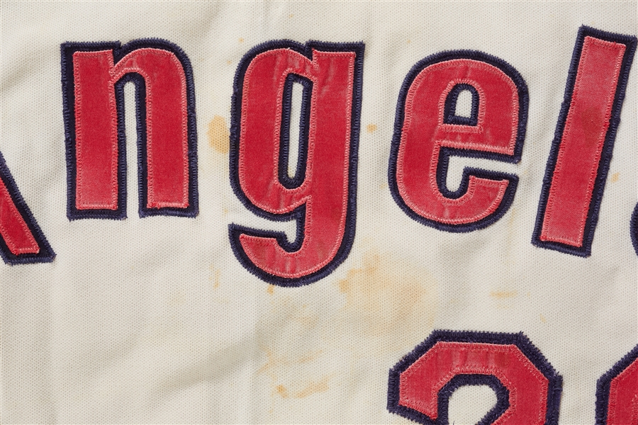 Dave Sells 1973 Game-Used California Angels Jersey