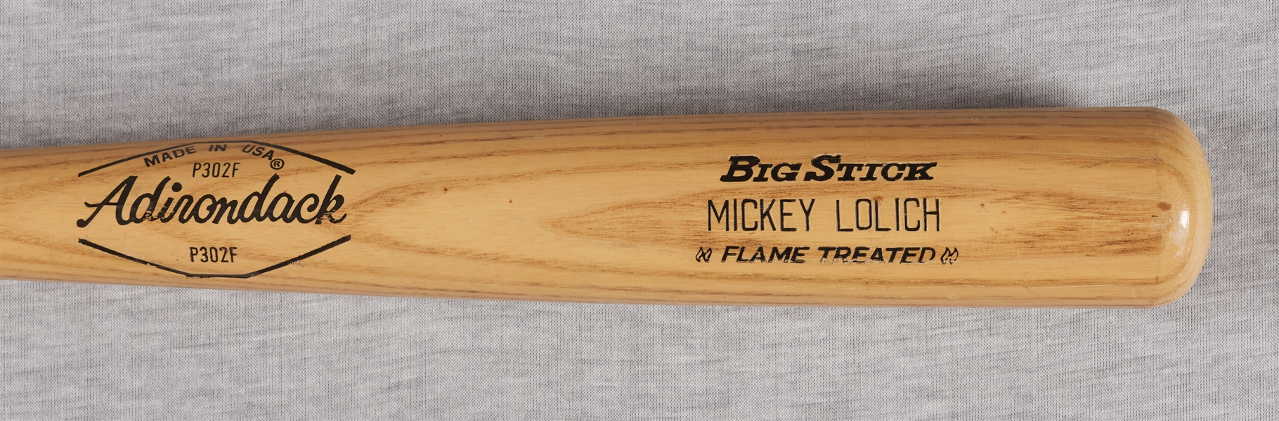 Mickey Lolich 1971 Adirondack Game-Used Bat