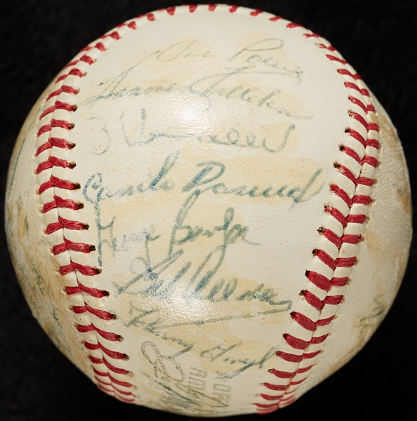 1962 Minnesota Twins Team-Signed OAL Baseball (30)